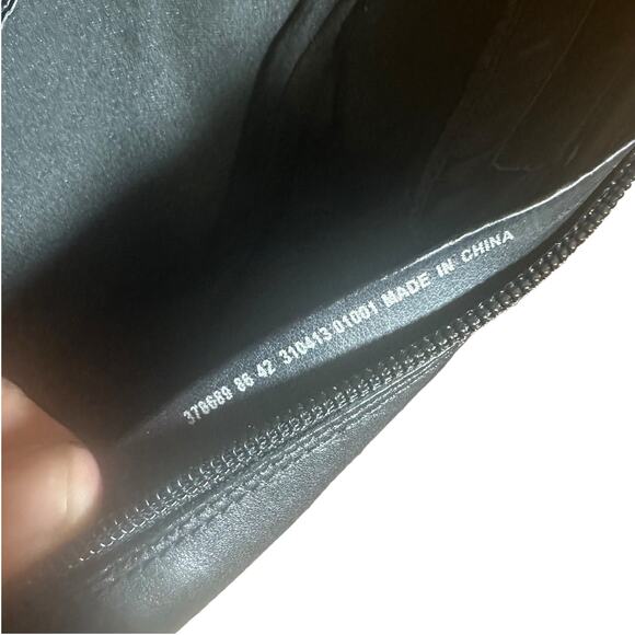 Ecco Hobart Buckle Tall knee Riding boot black leather size EU42 US 11 / 11 1/2 - Picture 12 of 13